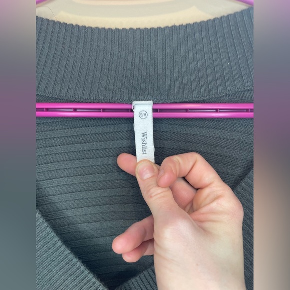 Wishlist Oversized Dropped Shoulder V-Neck | S/M | - Picture 5 of 5